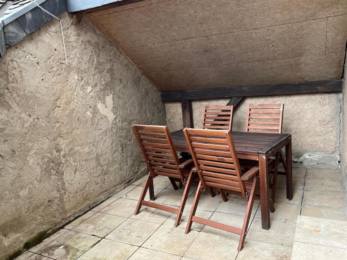 Direkter Moselblick I Altbau I 4 Personen I Terrasse Lejlighed Sankt Aldegund Eksteriør billede